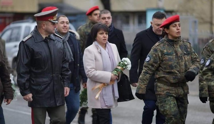 Веска Ненчева поздрави 61-ва Стрямска механизирана бригада за полагането на клетва на новопостъпилите