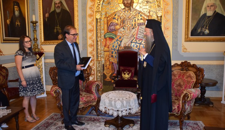 Д-р Емил Караиванов, кандидат за кмет на Асеновград, се срещна с митрополит Николай  