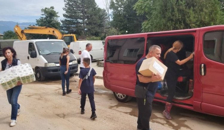 ОЖС Пловдив направи голямо дарение за бедстващите карловски села