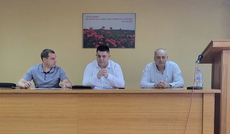 Работната група за организационната дейност на БСП-Пловдив проведе заседание