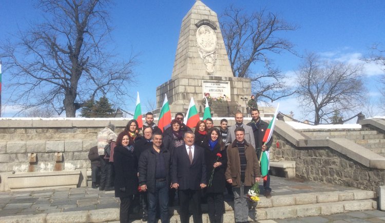 Пловдивските депутати на левицата участваха в общоградските чествания на националния празник